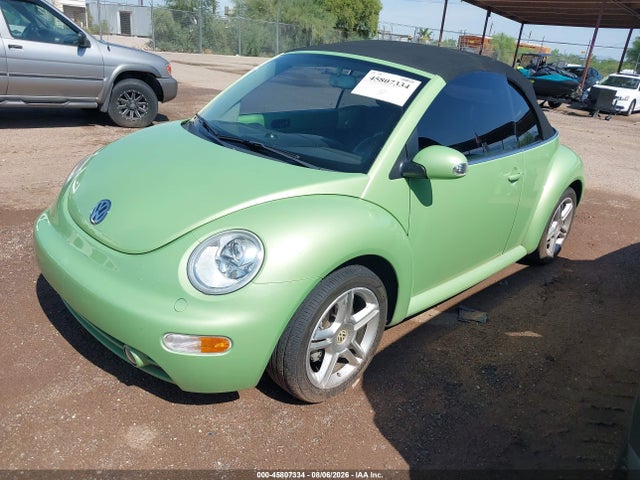 2005 Volkswagen New Beetle Gls 1.8t მანქანა იყიდება აუქციონზე, vin: 3VWCD31Y45M367007, აუქციონის ნომერი: 45807334