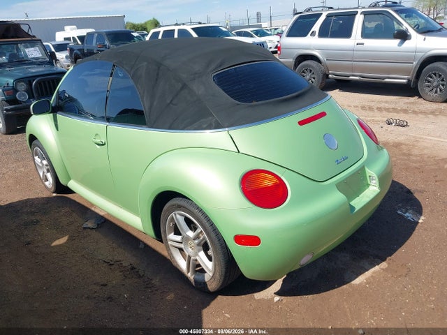 2005 Volkswagen New Beetle Gls 1.8t მანქანა იყიდება აუქციონზე, vin: 3VWCD31Y45M367007, აუქციონის ნომერი: 45807334