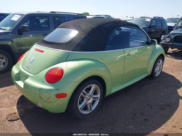 2005 Volkswagen New Beetle Gls 1.8t მანქანა იყიდება აუქციონზე, vin: 3VWCD31Y45M367007, აუქციონის ნომერი: 45807334