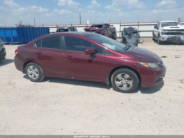Aukcja sprzedaży 2014 Honda Civic Lx, vin: 19XFB2F58EE264245, numer aukcji: 45807339