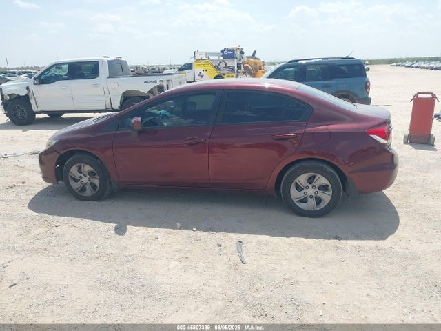 Aukcja sprzedaży 2014 Honda Civic Lx, vin: 19XFB2F58EE264245, numer aukcji: 45807339