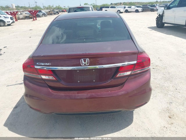 Aukcja sprzedaży 2014 Honda Civic Lx, vin: 19XFB2F58EE264245, numer aukcji: 45807339