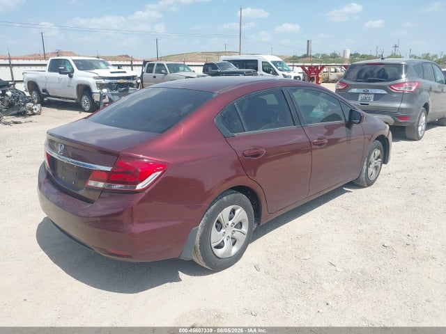 Aukcja sprzedaży 2014 Honda Civic Lx, vin: 19XFB2F58EE264245, numer aukcji: 45807339
