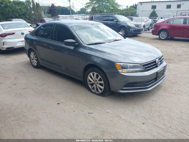45807372 :رقم المزاد ، 3VWD17AJ0FM218943 vin ، 2015 Volkswagen Jetta 1.8t Se مزاد بيع