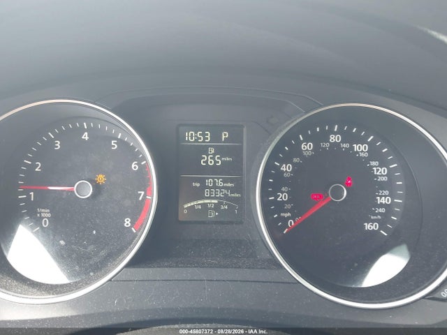 45807372 :رقم المزاد ، 3VWD17AJ0FM218943 vin ، 2015 Volkswagen Jetta 1.8t Se مزاد بيع