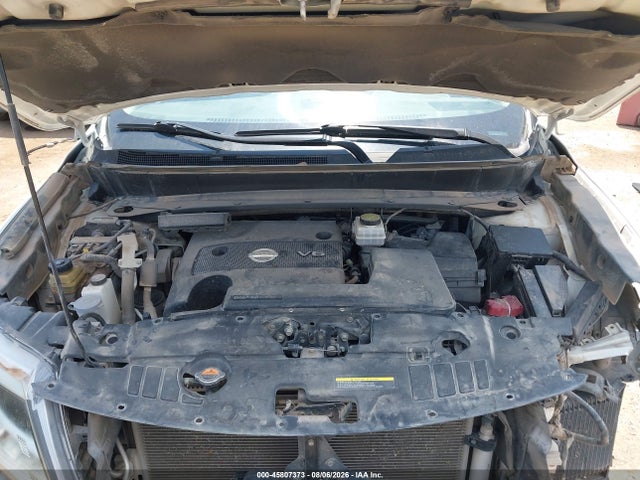 2016 Nissan Pathfinder Platinum მანქანა იყიდება აუქციონზე, vin: 5N1AR2MN3GC664079, აუქციონის ნომერი: 45807373