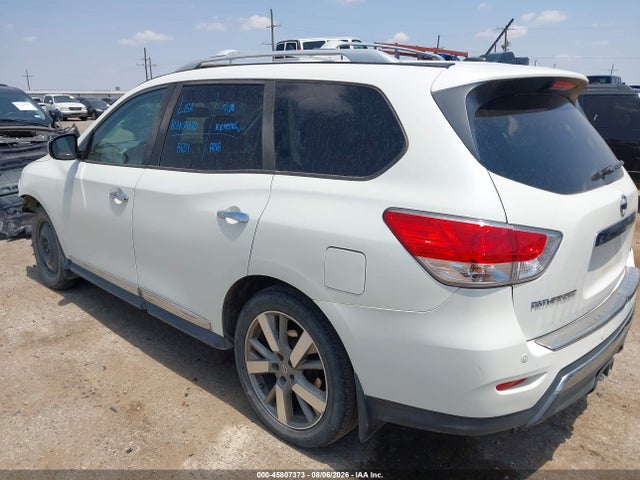 2016 Nissan Pathfinder Platinum მანქანა იყიდება აუქციონზე, vin: 5N1AR2MN3GC664079, აუქციონის ნომერი: 45807373