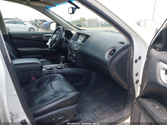 2016 Nissan Pathfinder Platinum მანქანა იყიდება აუქციონზე, vin: 5N1AR2MN3GC664079, აუქციონის ნომერი: 45807373