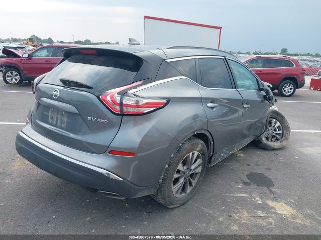 45807376 :رقم المزاد ، 5N1AZ2MH4GN147551 vin ، 2016 Nissan Murano Sv مزاد بيع