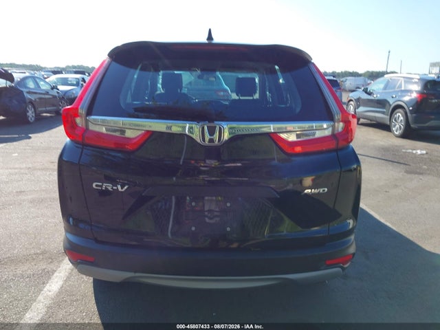 2018 Honda Cr-v Lx მანქანა იყიდება აუქციონზე, vin: 2HKRW6H38JH207599, აუქციონის ნომერი: 45807433