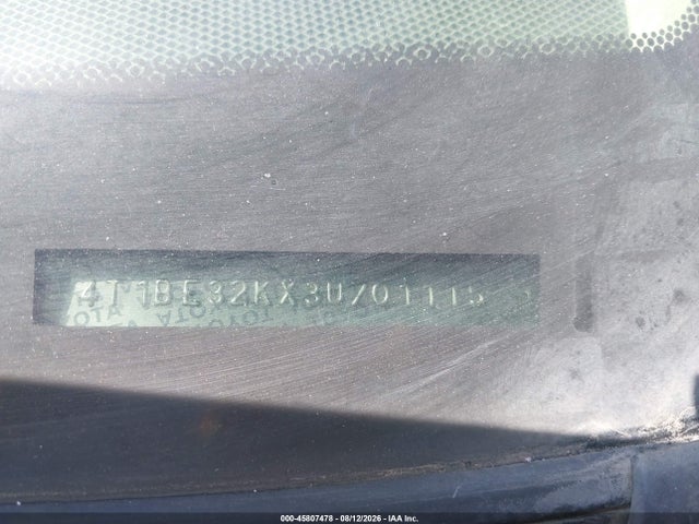 2003 Toyota Camry Le მანქანა იყიდება აუქციონზე, vin: 4T1BE32KX3U701115, აუქციონის ნომერი: 45807478