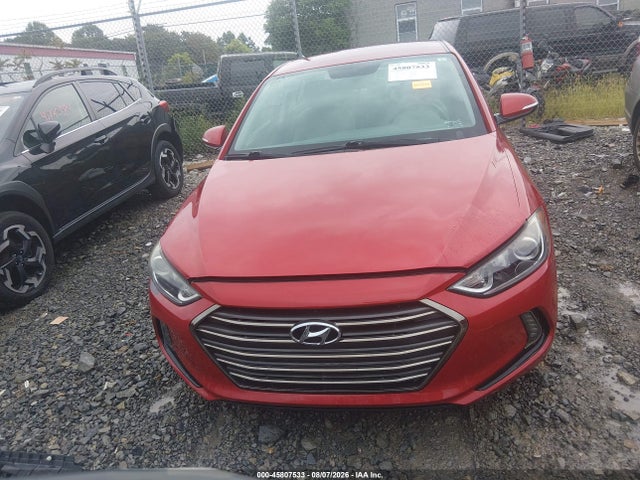 Продажа на аукционе авто 2017 Hyundai Elantra Limited, vin: 5NPD84LF2HH055095, номер лота: 45807533