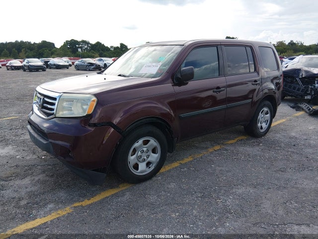 45807535 :رقم المزاد ، 5FNYF3H29DB037306 vin ، 2013 Honda Pilot Lx مزاد بيع