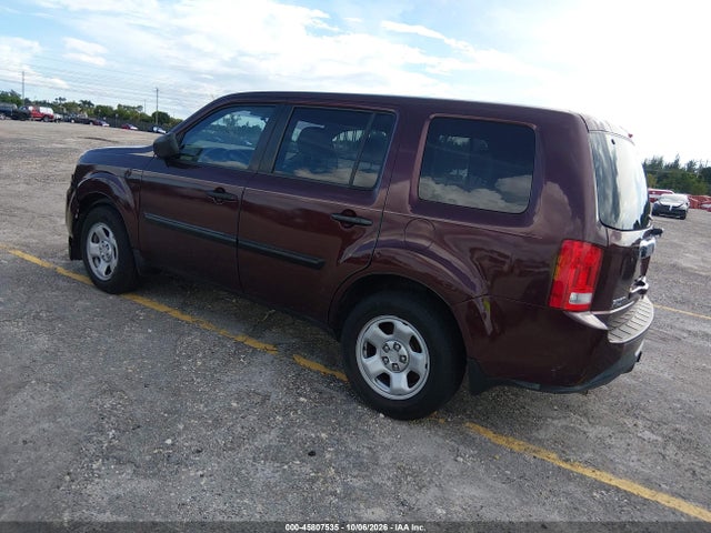 45807535 :رقم المزاد ، 5FNYF3H29DB037306 vin ، 2013 Honda Pilot Lx مزاد بيع