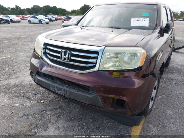 45807535 :رقم المزاد ، 5FNYF3H29DB037306 vin ، 2013 Honda Pilot Lx مزاد بيع