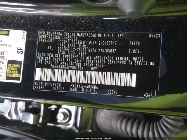 Toyota Corolla Cross Le 2023 7MUBAABG5PV064554 Image 9