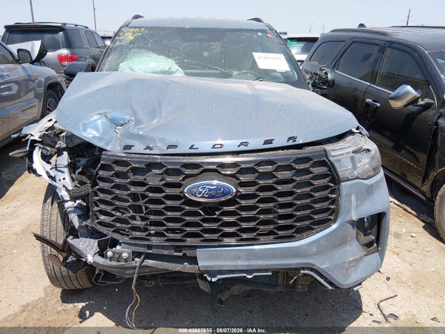 45807655 :رقم المزاد ، 1FMUK7KH9SGB43994 vin ، 2025 Ford Explorer St-line مزاد بيع