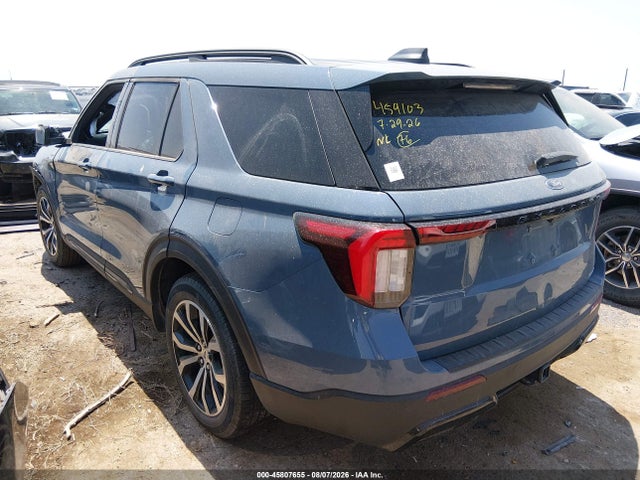 45807655 :رقم المزاد ، 1FMUK7KH9SGB43994 vin ، 2025 Ford Explorer St-line مزاد بيع