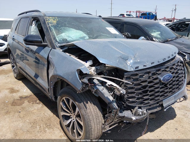 45807655 :رقم المزاد ، 1FMUK7KH9SGB43994 vin ، 2025 Ford Explorer St-line مزاد بيع