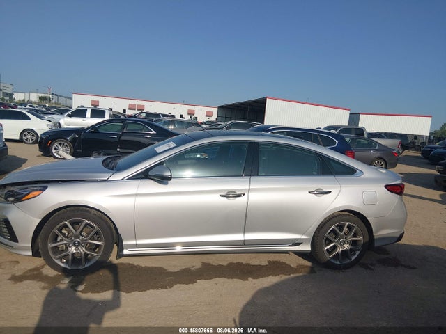 2018 Hyundai Sonata Limited 2.0t+ მანქანა იყიდება აუქციონზე, vin: 5NPE34AB7JH706651, აუქციონის ნომერი: 45807666