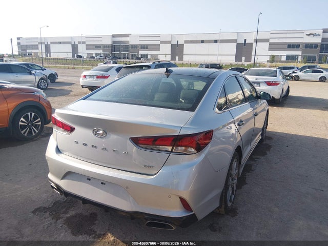 2018 Hyundai Sonata Limited 2.0t+ მანქანა იყიდება აუქციონზე, vin: 5NPE34AB7JH706651, აუქციონის ნომერი: 45807666