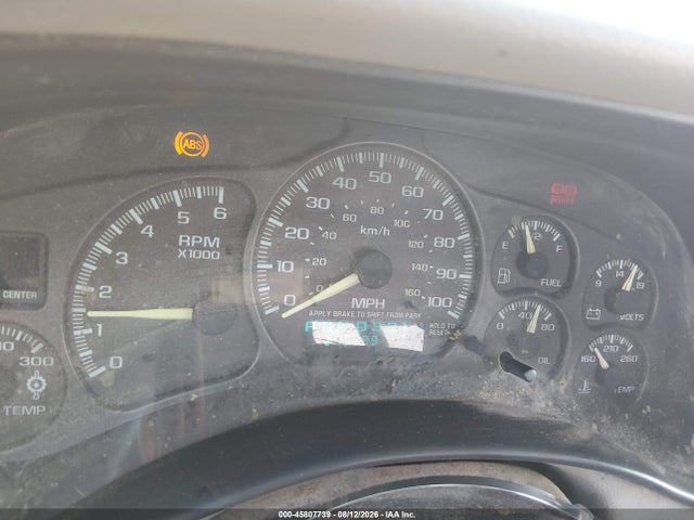 45807739 :رقم المزاد ، 1GTFC29U4YZ105828 vin ، 2000 Gmc Sierra 2500 Sle مزاد بيع