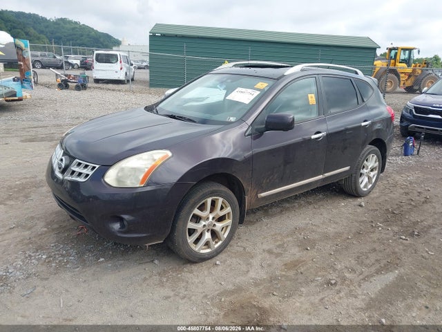 45807754 :رقم المزاد ، JN8AS5MV5DW611229 vin ، 2013 Nissan Rogue Sv W/sl Pkg مزاد بيع