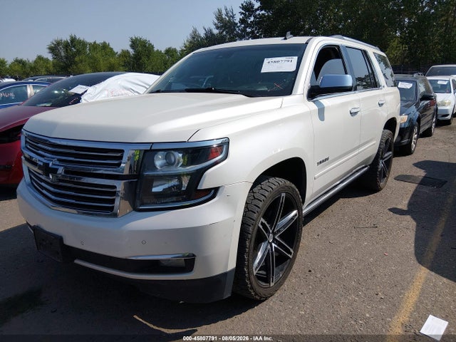 2015 Chevrolet Tahoe Ltz მანქანა იყიდება აუქციონზე, vin: 1GNSKCKC7FR218976, აუქციონის ნომერი: 45807791