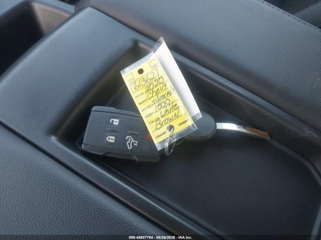 45807794 :رقم المزاد ، 1GCRYBEKXLZ282363 vin ، 2020 Chevrolet Silverado 1500 4wd  Standard Bed Custom مزاد بيع