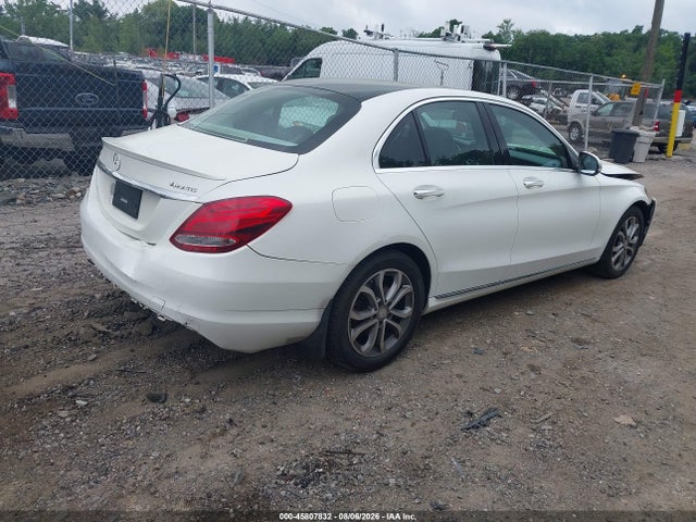 Aukcja sprzedaży 2016 Mercedes-benz C 300 4matic, vin: 55SWF4KB1GU166178, numer aukcji: 45807832