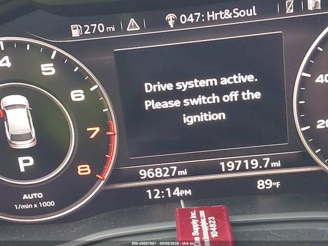 45807867 :رقم المزاد ، WA1BNAFY6K2052330 vin ، 2019 Audi Q5 45 Premium مزاد بيع