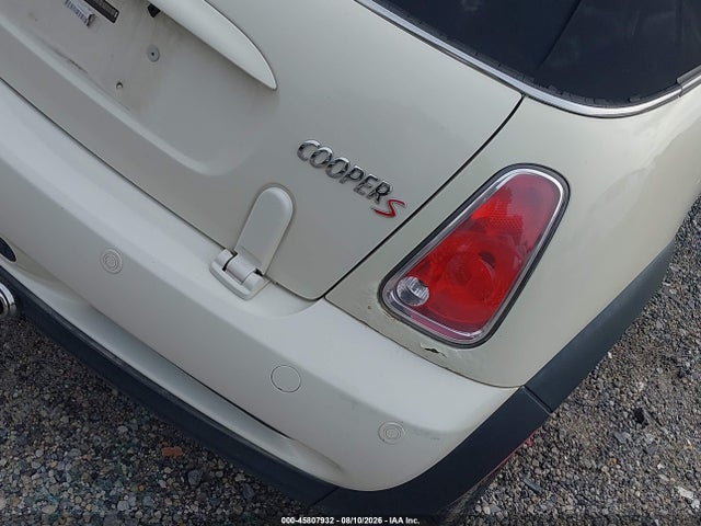 45807932 :رقم المزاد ، WMWRH33528TU80591 vin ، 2008 Mini Cooper S مزاد بيع