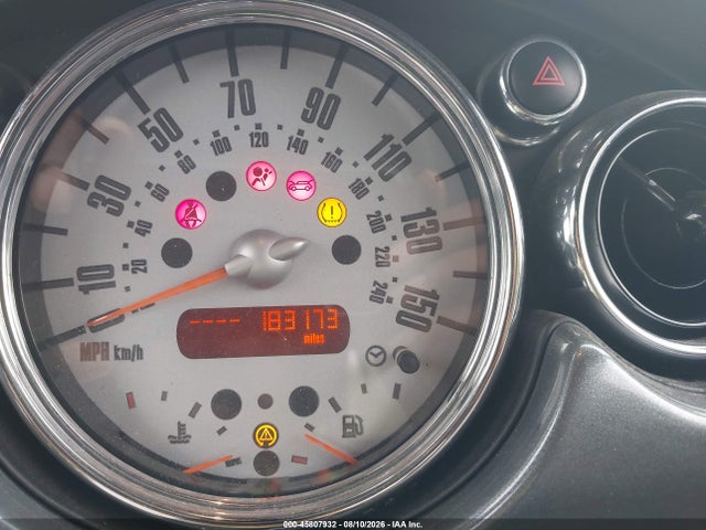45807932 :رقم المزاد ، WMWRH33528TU80591 vin ، 2008 Mini Cooper S مزاد بيع