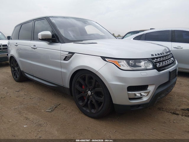 45807997 :رقم المزاد ، SALWR2EF5GA577340 vin ، 2016 Land Rover Range Rover Sport 5.0l V8 Supercharged/5.0l V8 Supercharged Dynamic مزاد بيع
