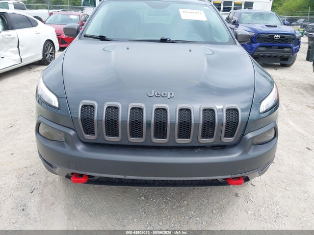 2017 Jeep Cherokee Trailhawk მანქანა იყიდება აუქციონზე, vin: 1C4PJMBS1HW589392, აუქციონის ნომერი: 45808033