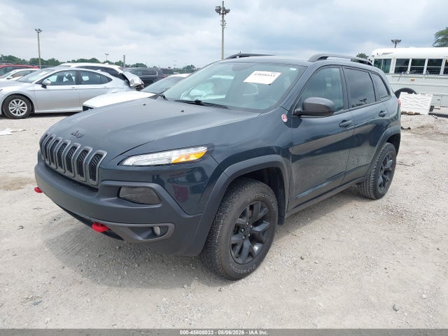 2017 Jeep Cherokee Trailhawk მანქანა იყიდება აუქციონზე, vin: 1C4PJMBS1HW589392, აუქციონის ნომერი: 45808033