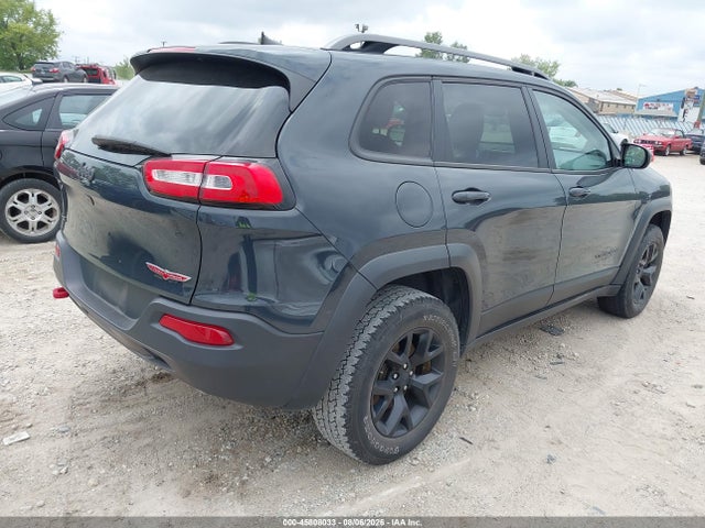 2017 Jeep Cherokee Trailhawk მანქანა იყიდება აუქციონზე, vin: 1C4PJMBS1HW589392, აუქციონის ნომერი: 45808033