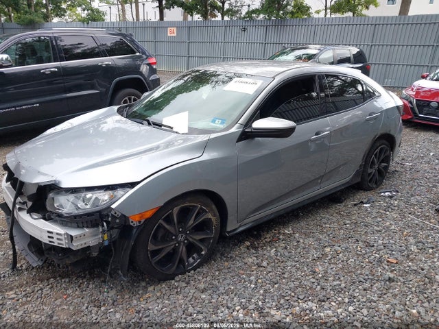 45808109 :رقم المزاد ، SHHFK7H46JU224296 vin ، 2018 Honda Civic Sport مزاد بيع