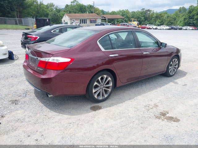 2014 Honda Accord Sport მანქანა იყიდება აუქციონზე, vin: 1HGCR2F59EA065143, აუქციონის ნომერი: 45808124
