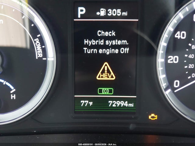2019 Hyundai Sonata Plug-in Hybrid მანქანა იყიდება აუქციონზე, vin: KMHE14L20KA091612, აუქციონის ნომერი: 45808191