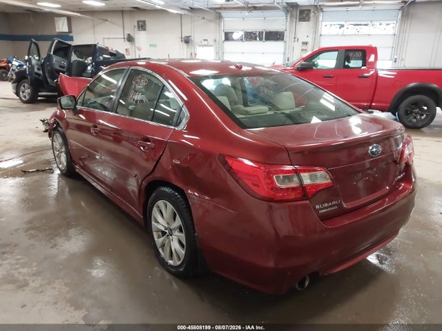 Продажа на аукционе авто 2015 Subaru Legacy 2.5i Premium, vin: 4S3BNAC60F3071139, номер лота: 45808199