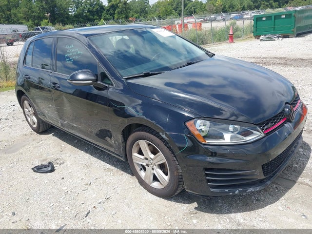 2017 Volkswagen Golf Tsi S 4-door/tsi Se 4-door/tsi Sel 4-door/tsi Wolfsburg Edition 4-door მანქანა იყიდება აუქციონზე, vin: 3VW217AU4HM037770, აუქციონის ნომერი: 45808200