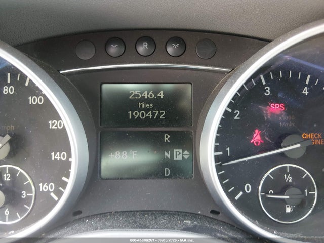 Продажа на аукционе авто 2008 Mercedes-benz Ml 350 4matic, vin: 4JGBB86E88A333410, номер лота: 45808261