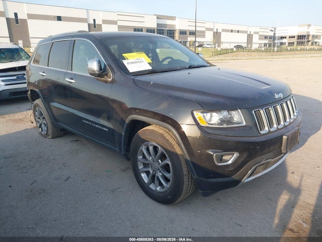 2015 Jeep Grand Cherokee Limited მანქანა იყიდება აუქციონზე, vin: 1C4RJFBG4FC629298, აუქციონის ნომერი: 45808263