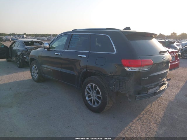 2015 Jeep Grand Cherokee Limited მანქანა იყიდება აუქციონზე, vin: 1C4RJFBG4FC629298, აუქციონის ნომერი: 45808263