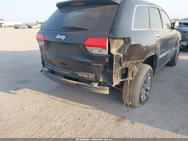 2015 Jeep Grand Cherokee Limited მანქანა იყიდება აუქციონზე, vin: 1C4RJFBG4FC629298, აუქციონის ნომერი: 45808263