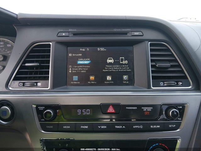 45808278 :رقم المزاد ، 5NPE34AF8HH474820 vin ، 2017 Hyundai Sonata Sport مزاد بيع