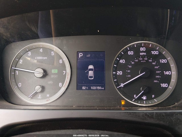 45808278 :رقم المزاد ، 5NPE34AF8HH474820 vin ، 2017 Hyundai Sonata Sport مزاد بيع