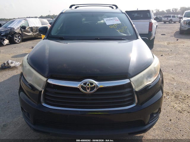 2014 Toyota Highlander Xle V6 მანქანა იყიდება აუქციონზე, vin: 5TDKKRFH6ES035182, აუქციონის ნომერი: 45808292