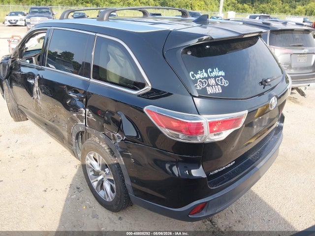 2014 Toyota Highlander Xle V6 მანქანა იყიდება აუქციონზე, vin: 5TDKKRFH6ES035182, აუქციონის ნომერი: 45808292